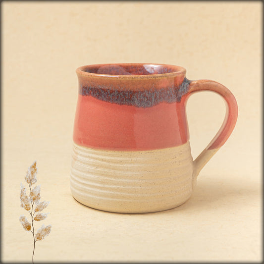 aura green & ivory coffee mug